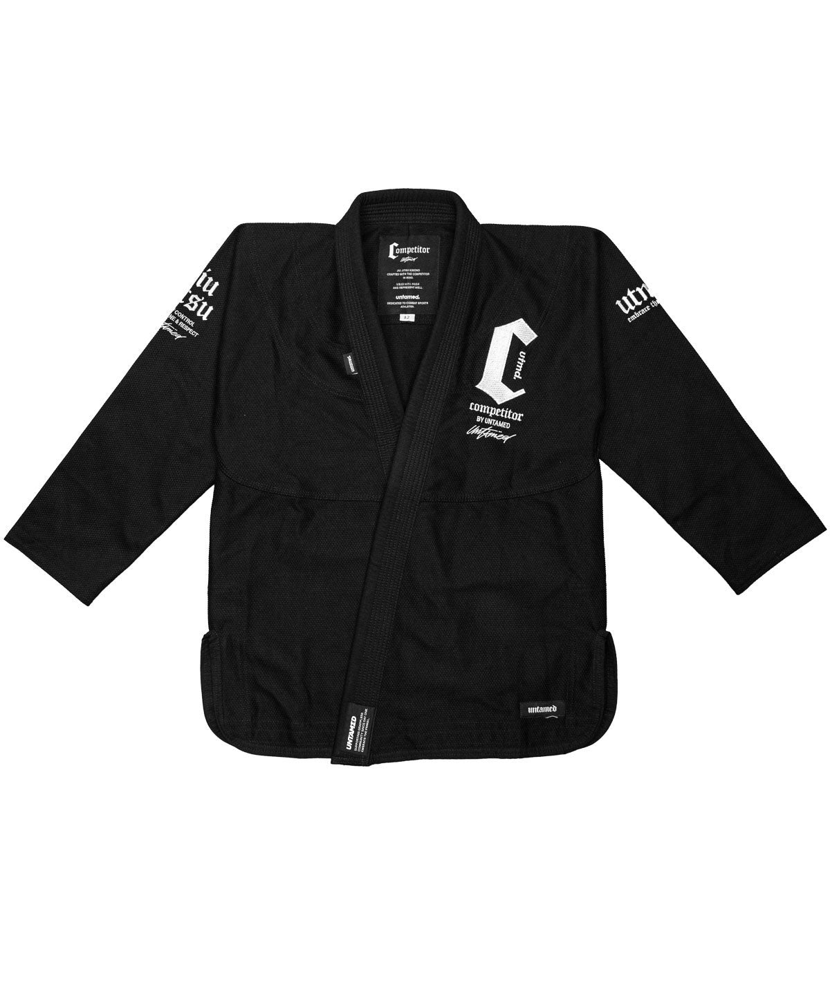  BJJ GI "COMPETITOR" BLACK