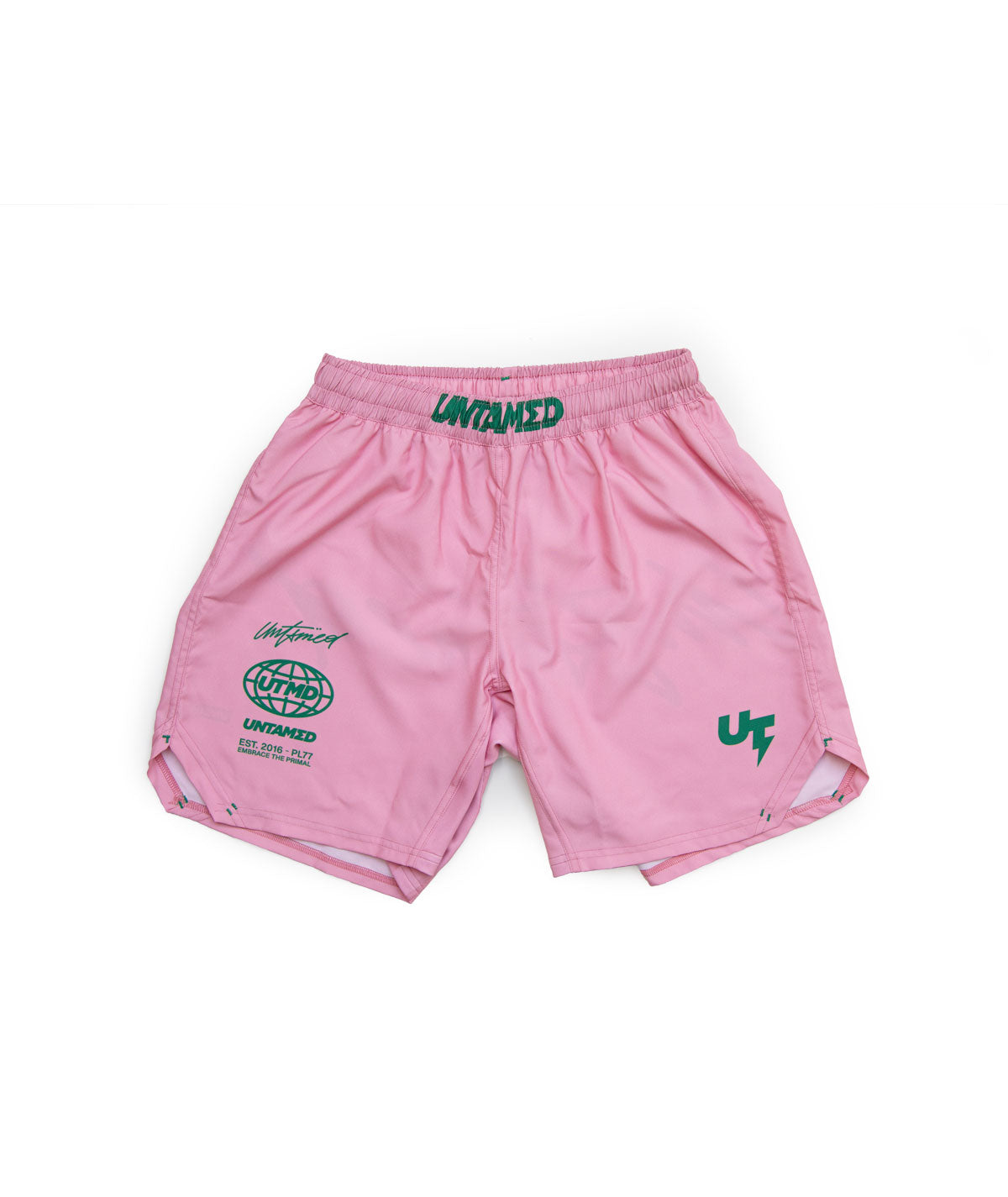 SPODENKI BJJ / MMA "GLOBE" PINK