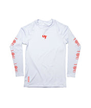 RASHGUARD LONG "GLOBE" WHITE