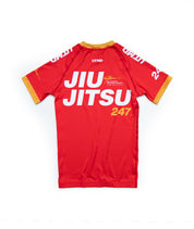 RASHGUARD "JIU JITSU 247" RED