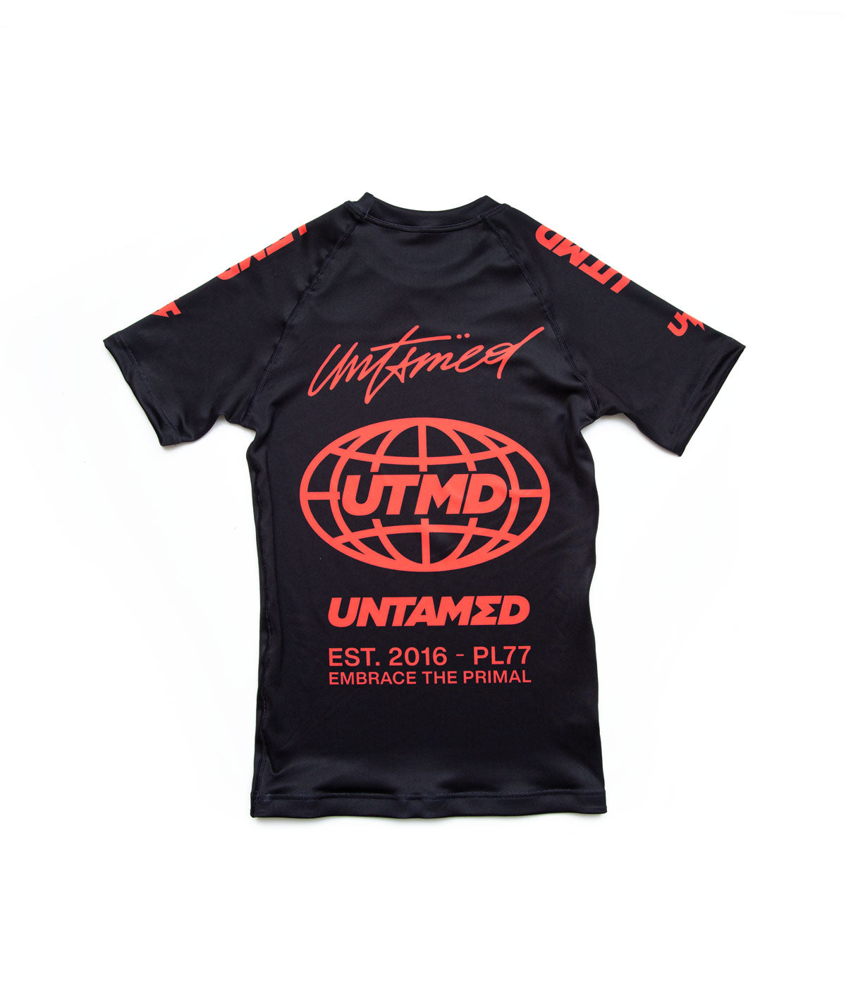 RASHGUARD "GLOBE" BLACK