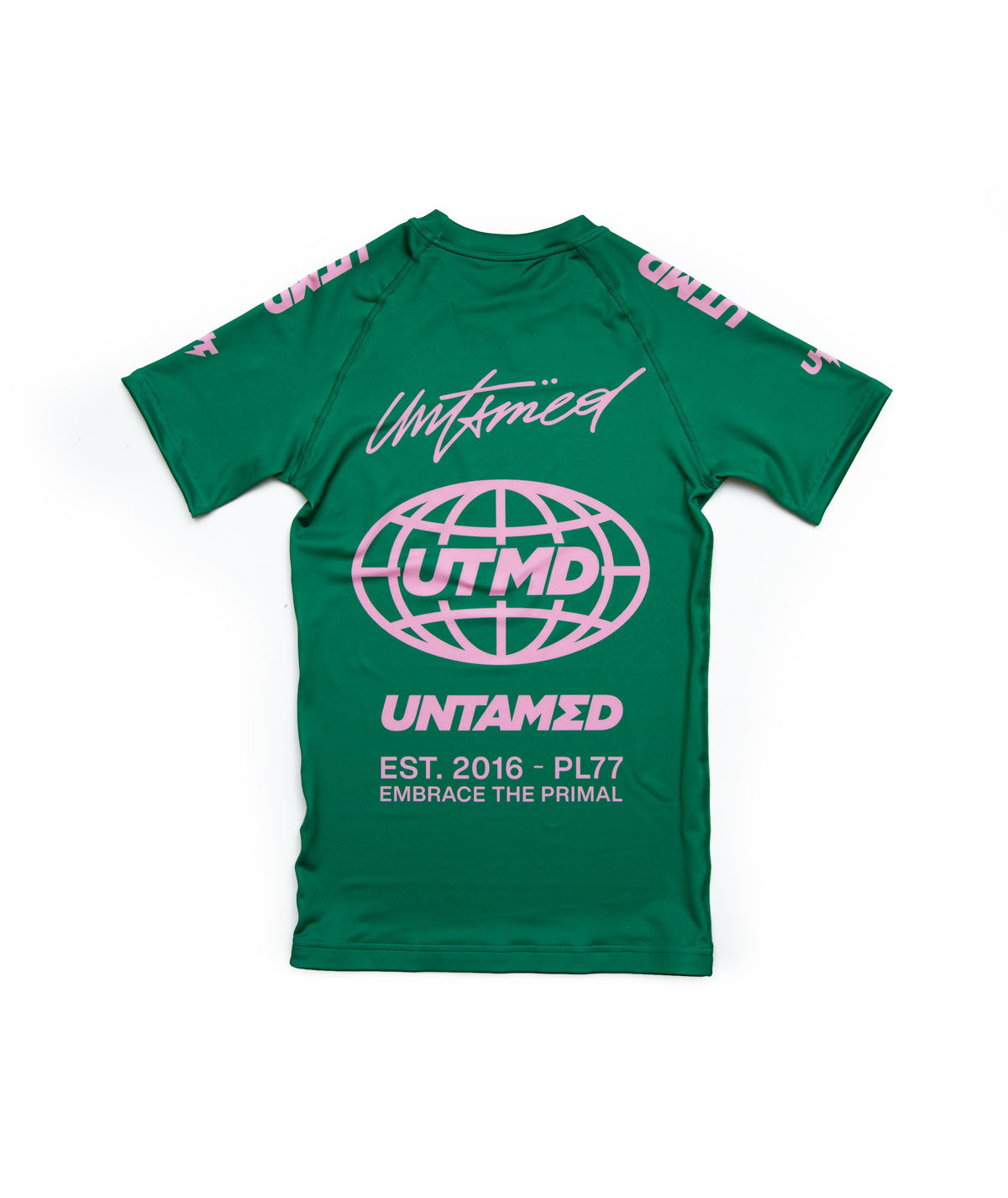 RASHGUARD "GLOBE" GREEN