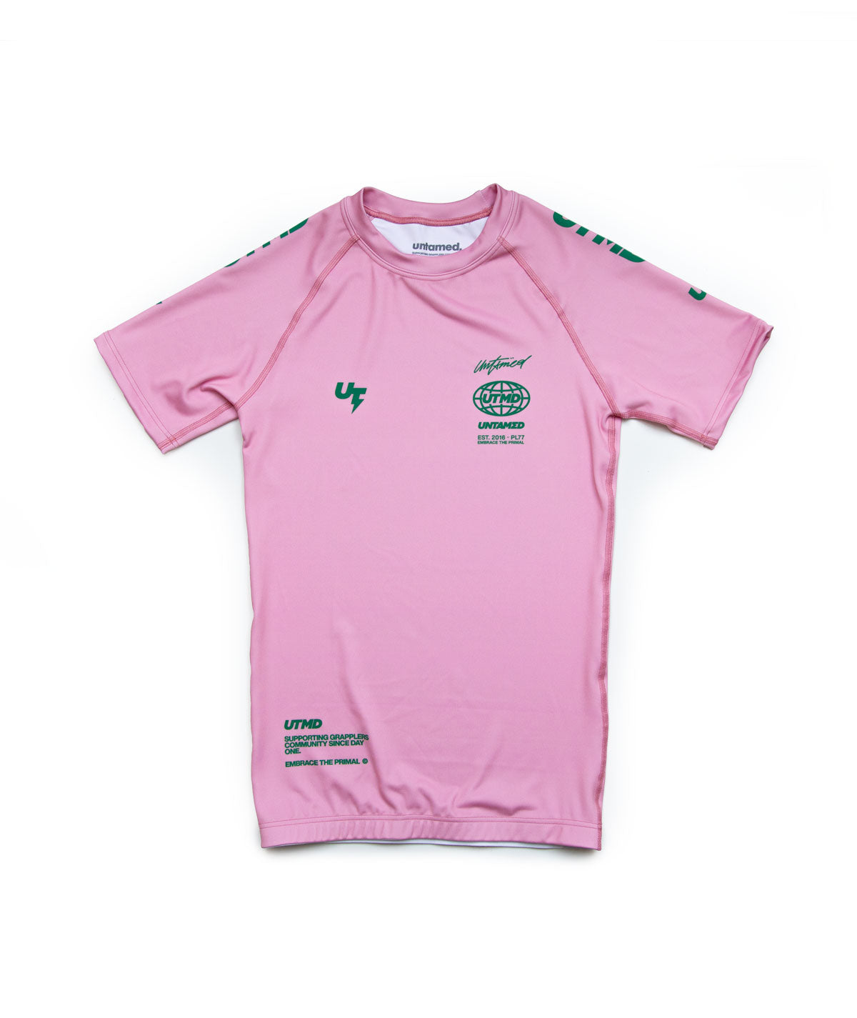 RASHGUARD "GLOBE" PINK